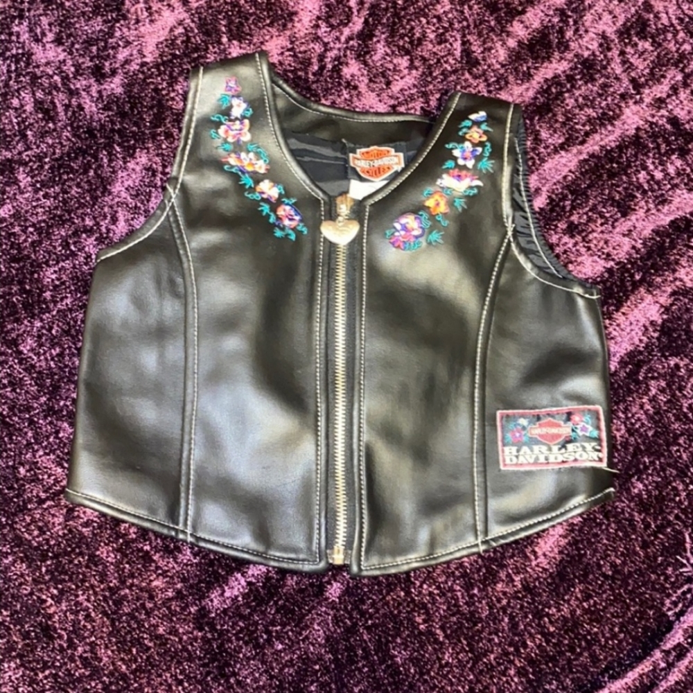 HARLEY DAVIDSON LEATHER VEST